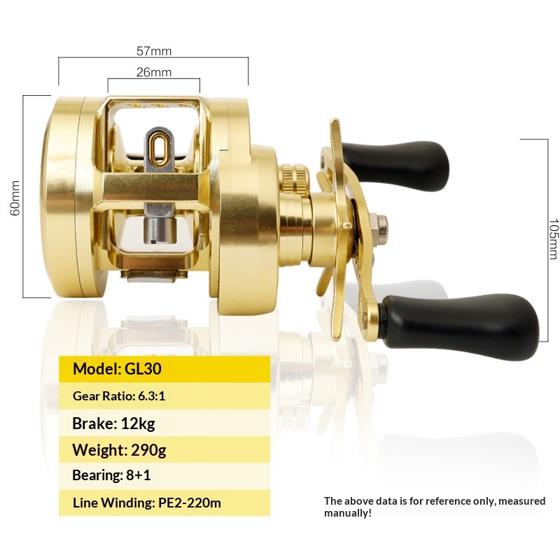 Moulinet de pêche à tambour ma - Trolling Reel avis et prix